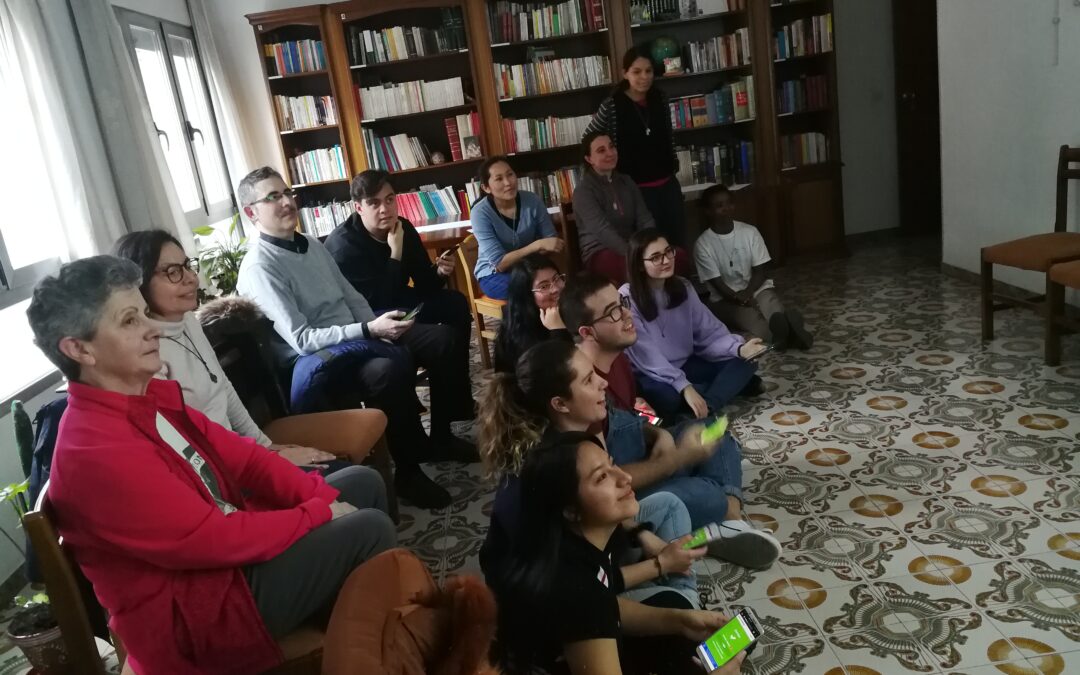 En el noviciado con los jóvenes de Jufra