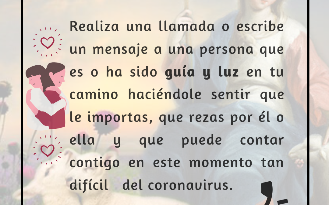Segundo día del Triduo a la Divina Pastora: María  Guía  y Luz