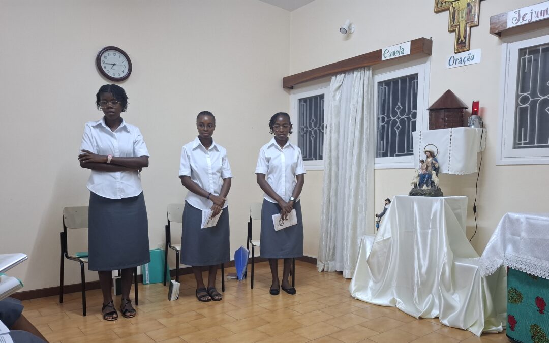 Entrada al noviciado en la Región de África