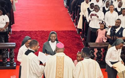 Profesión Perpetua de Florinda en Angola