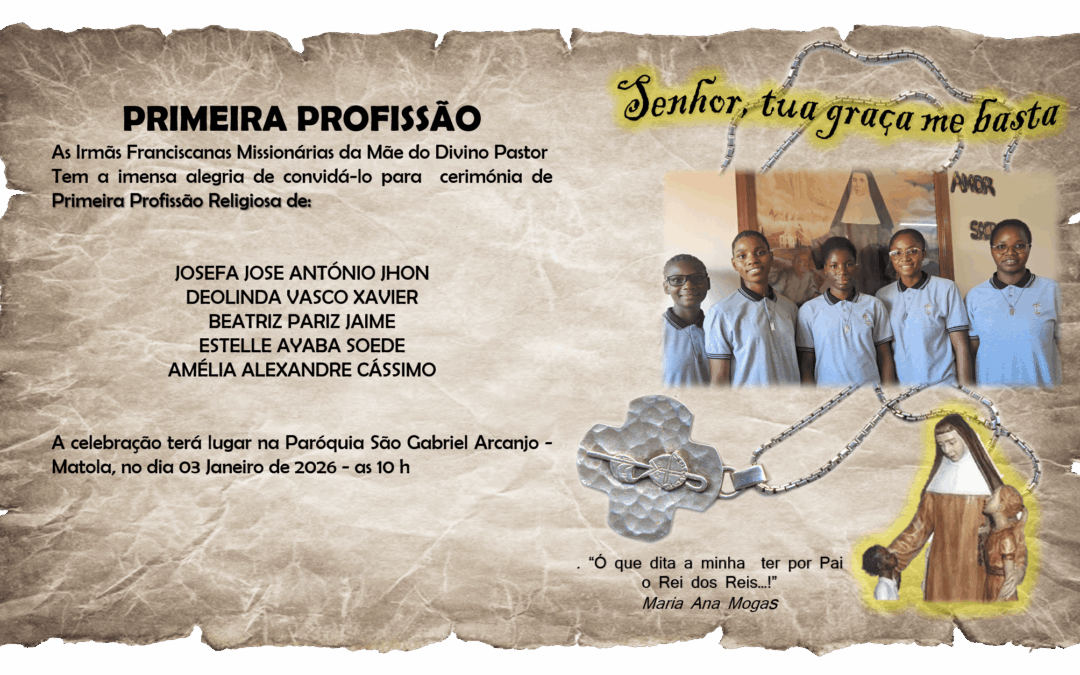 Próxima profesión temporal en Mozambique