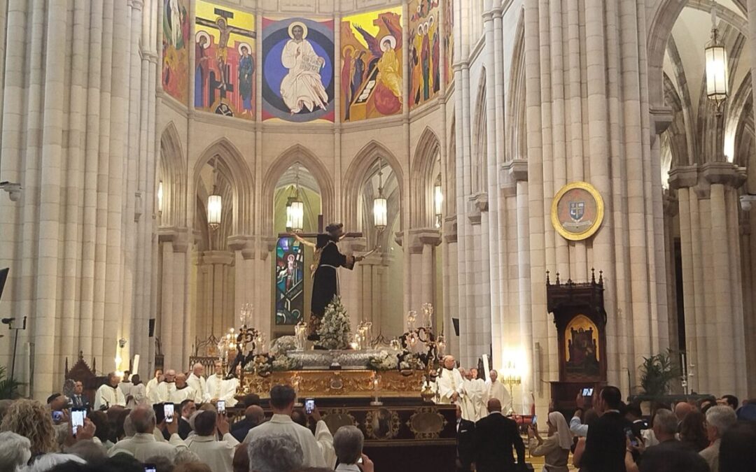 La familia franciscana celebra en Madrid el Jubileo del VIII Centenario del Tránsito de San Francisco