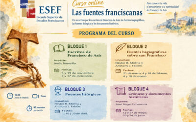 Curso online: Estudio de las fuentes franciscanas